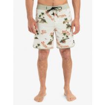 Quiksilver | Surfsilk Scallop 18" - Board Shorts for Men - ABBEY STONE NATURAMA (thq6) - 36