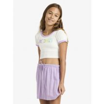 Roxy Niñas | Over The Waves Mini - Falda con cintura elástica para chicas 4-16 - Violeta - 4