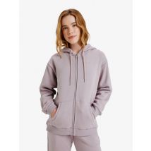 Roxy | Surf Stoked Zipped Brushed - Zip Hoodie for Women - Purple - XL