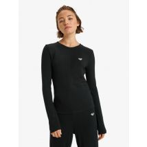 roxy | Rise & Vibe New Rib - Top de manga comprida desportivo para mulher - Preto - L