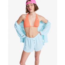 roxy | Salty Bliss Stripe - Calções elásticos Branco Mulher - Branco - XXL