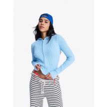 Roxy | Surf Society - Cardigan zippé à capuche pour Femme - Bleu - S