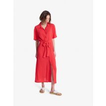 roxy | Island Escape Solid - Vestido camisa para Mulher - Vermelho - L