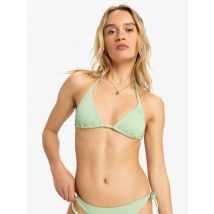 Roxy | Aruba - Top de bikini triangular para mujer - Verde - L