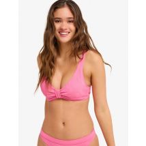 Roxy Paradise Wire Free Dcup - Frauen Rosa Bikinitop Mit Bügeln