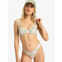 roxy | Hibiscus Daze - Parte de baixo de biquíni Cheeky para Mulher - Verde - XL