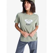 roxy | Ocean Road Art - T-shirt de manga curta para mulher - Verde - S