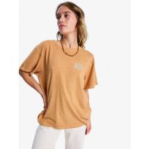Roxy | Sunny Stone Wash - Camiseta extragrande para mujer - Marron - XL