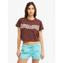 roxy | Endless Weekends - T-shirt de manga curta Castanho Mulher - Castanho - L