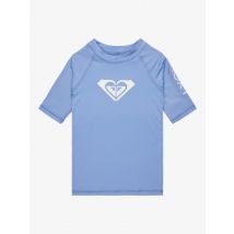 Roxy Kids | Whole Hearted - Short Sleeve Rash Vest for Girls 2-7 - Purple - 7