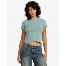 RVCA | Forever - Fitted T-Shirt for Women - Blue - XS