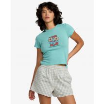 RVCA | 411 - Camiseta ceñida para mujer - Azul