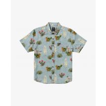 RVCA | Artifacts - Camisa de Manga Corta para Hombre - Azul