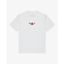 RVCA | Tiger Sun - Camiseta de manga corta para hombre - Blanco
