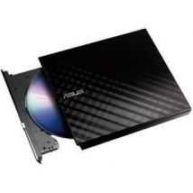 ASUS SDRW-08D2S-U 8x Black Slim External DVD Re-Writer USB (Retail)