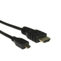 Cables Direct HDMI to Micro HDMI Cable 2m HDMI (A) to Micro HDMI (D) Cable