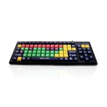 Accuratus Monster 2 - USB Mixed Colour Upper Case Childrens Keyboard