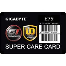 GIGABYTE £75 Super Care Card extended warranty insurance card