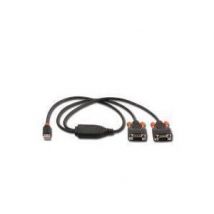 Lindy USB to Serial Converter Lite - 2 Port (RS232)