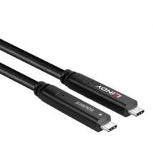 Lindy 10m USB 3.2 Gen 2 & DP 1.4 Type C Hybrid Cable