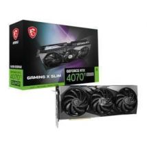 MSI NVIDIA GeForce RTX 4070 Ti SUPER Gaming X Slim 16GB GDDR6X Graphics Card