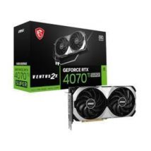 MSI NVIDIA GeForce RTX 4070 Ti SUPER Ventus 2X OC 16GB GDDR6X Graphics Card