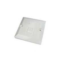 Single Cat6 Faceplate w/Module