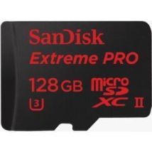 Sandisk Extreme Pro 128GB MicroSDXC Class 10 Memory Card