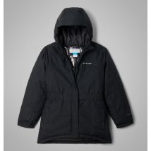 Columbia - Veste Longue à Capuche Imperméable et Isolée Hikebound II - Noir - Taille S (8 ans) - Fille
