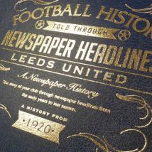 Personalised Leeds United Football Book