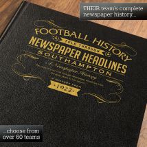 Personalised Southampton Football Book