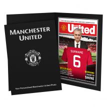 Personalised Manchester United Magazine Cover