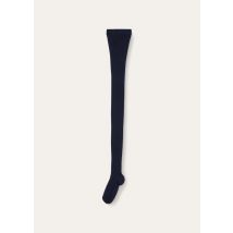 Loro Piana - Tights Costina Cash Seta, Woman, Navy Blue, Size: S