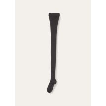 Loro Piana - Tights Costina Cash Seta, Donna, Caviar, Taglia: M