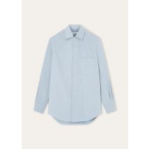 Loro Piana - Andre' Shirt Ginestra, Homme, Cotton Cloud Blue, Taille: M