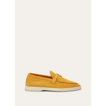 Loro Piana - Summer Charms Walk 13 Suede, Femme, Saffron Tea, Taille: 36,5