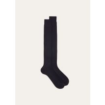 Loro Piana - Calza Costina Cash -seta, Man, Navy Blue, Size: M
