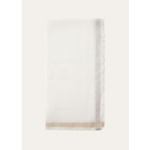 Loro Piana - Sc Quadrata Soffio Rainbow, Donna, Optical White/Neutral Ribbon, Taglia: NR