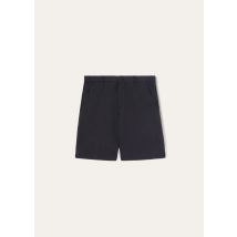 Loro Piana - Bermuda Deck Short Sport Cotton Comfort Dyed, Man, Navy Blue, Size: 46