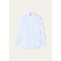 Loro Piana - Andre' Shirt Solaire, Man, Spring Sky, Size: XL