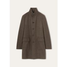 Loro Piana - Sweater Coat Light Cash Double, Man, Deep Oak, Size: M