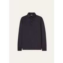 Loro Piana - Polo Baby Cash Superlight Dyed, Homme, Black, Taille: 52