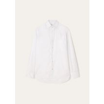 Loro Piana - Andre' Shirt Popeline, Uomo, Optical White, Taglia: L