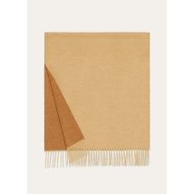 Loro Piana - Sciarpa Two -tone Baby Cash, Femme, Prairie Sand Melange/Breen Camel Melange, Taille: NR