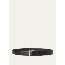 Loro Piana - Owen-belt Caimano, Man, Black, Size: 80