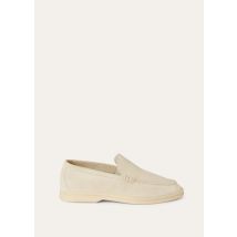 Loro Piana - Lady Summer Walk Suede, Donna, Nougat, Taglia: 38