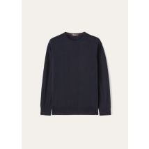 Loro Piana - Rundhalspullover T-shirt, Total Eclipse, Größe: 52