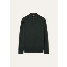 Loro Piana - Polo Ml Wish, Man, Black Forest, Size: 48