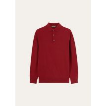 Loro Piana - Polo Ml Wish, Man, Solid-Colored Tibetan Red, Size: 48