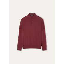 Loro Piana - Polo Ml Wish, Homme, Plum Wine, Taille: 50